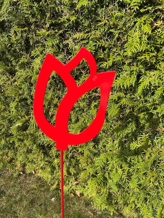 Garden decoration ,,stiksi" - tulip, large